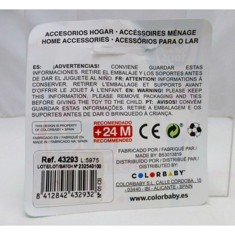 Zestaw Zabawkowe Jedzenie Colorbaby 21 Części (10 Sztuk)