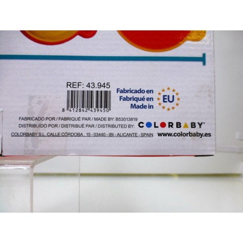 Zestaw Zabawkowe Jedzenie Colorbaby Urządzenia i przybory kuchenne 20 Części (12 Sztuk)