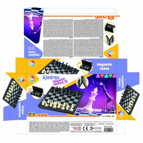 Plansza do Gry w Szachy i Warcaby CB Games Plastikowy (6 Sztuk)