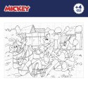 Puzzle dla dzieci Mickey Mouse Dwustronny 108 Części 70 x 1,5 x 50 cm (6 Sztuk)