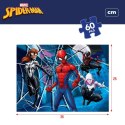 Puzzle dla dzieci Spider-Man Dwustronny 60 Części 70 x 1,5 x 50 cm (6 Sztuk)