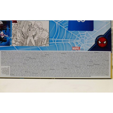 Puzzle dla dzieci Spider-Man Dwustronny 60 Części 70 x 1,5 x 50 cm (6 Sztuk)