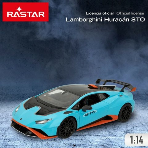 Samochód Sterowany Radiowo Lamborghini Huracán STO Niebieski 1:14 (2 Sztuk)
