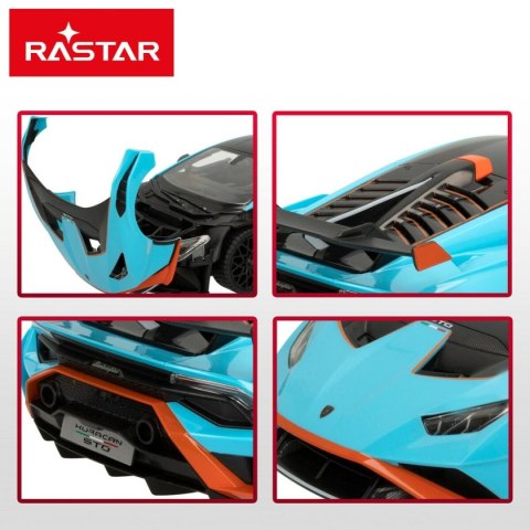 Samochód Sterowany Radiowo Lamborghini Huracán STO Niebieski 1:14 (2 Sztuk)