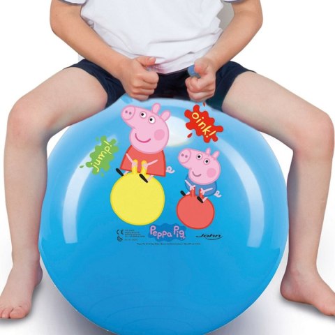 Skacząca piłka Peppa Pig Ø 45 cm Niebieski (10 Sztuk)