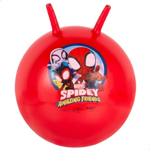 Skacząca piłka Spidey Ø 45 cm Czerwony (10 Sztuk)