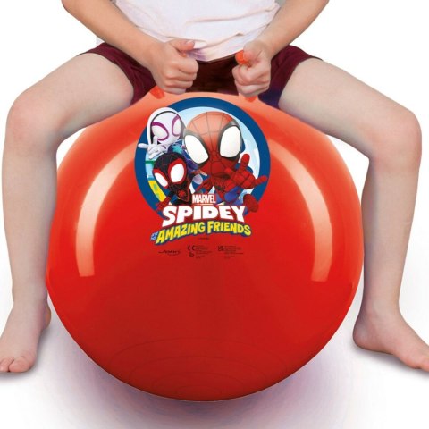 Skacząca piłka Spidey Ø 45 cm Czerwony (10 Sztuk)