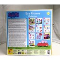 Zabawa Edukacyjna Peppa Pig Edu Games Collection 24,5 x 0,2 x 24,5 cm (6 Sztuk) 10 w 1
