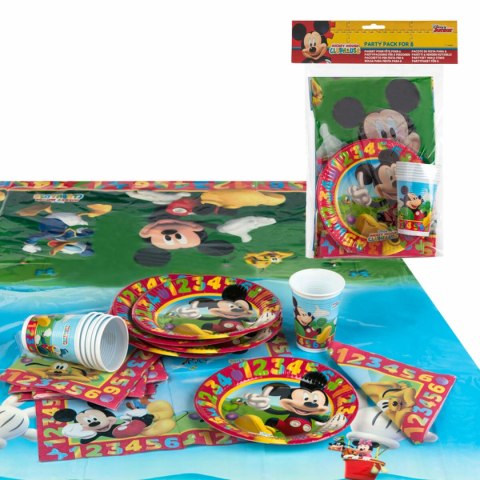 Zestaw do organizacji party Mickey Mouse (6 Sztuk)