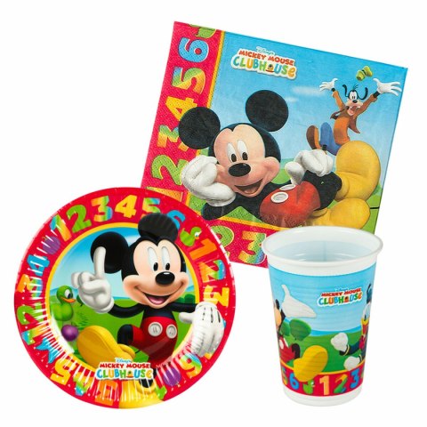 Zestaw do organizacji party Mickey Mouse (6 Sztuk)