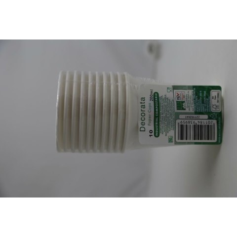 Zestaw Obiadowy Procos Biały Papier 23 x 1,5 x 23 cm