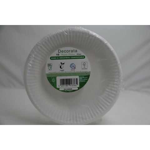 Zestaw Obiadowy Procos Biały Papier 23 x 1,5 x 23 cm