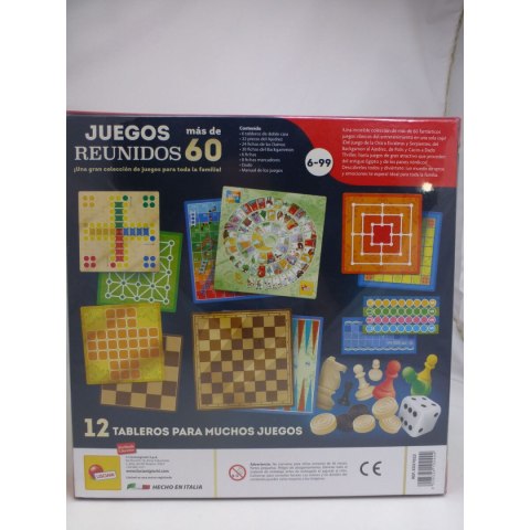 Gra Planszowa Lisciani Giochi Juegos reunidos 26 x 1 x 26 cm ES (10 Sztuk)
