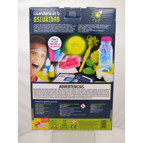 Gra naukowa Lisciani Giochi Laboratorio de la oscuridad ES (6 Sztuk)
