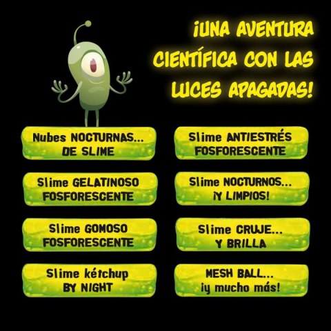 Gra naukowa Lisciani Giochi Night Slime ES (6 Sztuk)