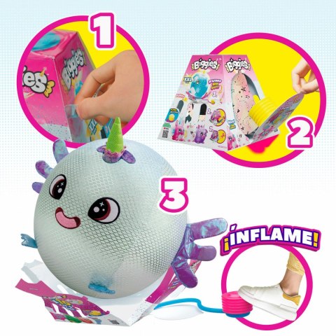 Pluszak Eolo Celeste Plusz Plastikowy 45 x 45 x 45 cm nadmuchiwany (4 Sztuk)