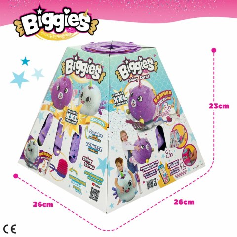 Pluszak Eolo Fioletowy Plusz Plastikowy 45 x 45 x 45 cm nadmuchiwany (4 Sztuk)