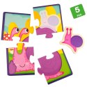 Puzzle dla dzieci Lisciani Giochi 16 x 1 x 16 cm zwierzęta 16 Części (6 Sztuk)