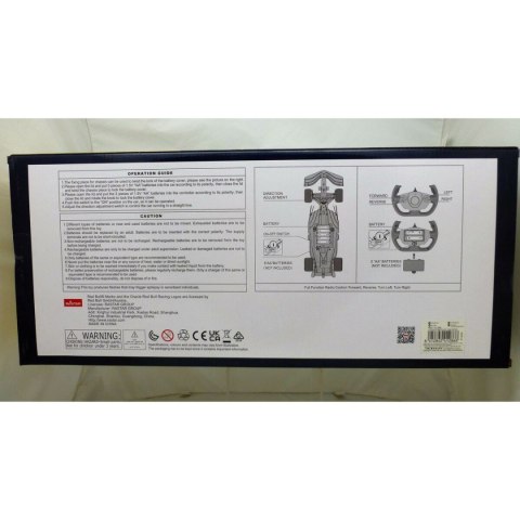 Samochód Sterowany Radiowo Red Bull 1:12 47 x 10 x 17 cm (2 Sztuk)