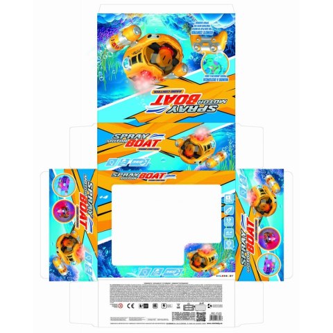 Statek zdalnie sterowany Colorbaby (2 Sztuk)