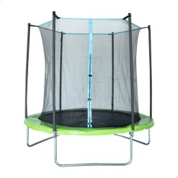Trampolina dla dzieci z siatką zabezpieczającą Aktive 244 x 239 x 244 cm Ø 244 cm