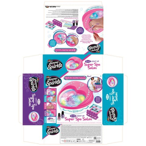 Zestaw do Projektowania Paznokci Cra-Z-Art Pedicure spa (3 Sztuk)