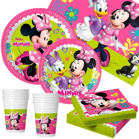 Zestaw do organizacji party Minnie Mouse Happy Deluxe 16 89 Części