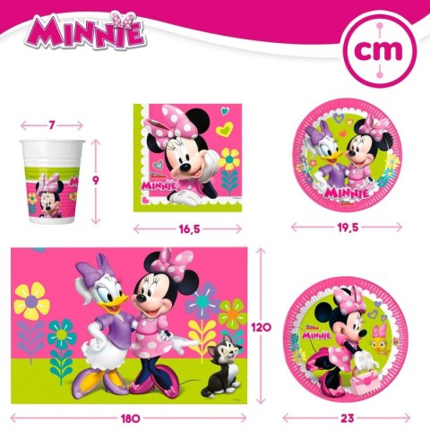 Zestaw do organizacji party Minnie Mouse Happy Deluxe 16 89 Części