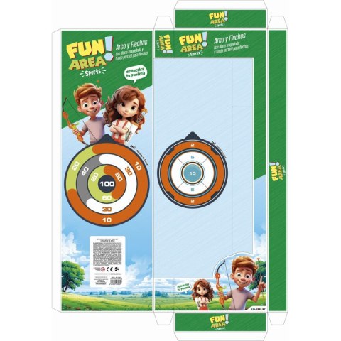 Zestaw łuczniczy Colorbaby 3,5 x 67 x 15 cm (6 Sztuk)