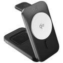Ładowarka indukcyjna 3MK MagRocket 3w1 15W Qi2 MPP czarny
