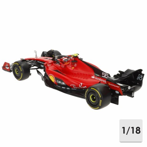 Samochód Bburago Ferrari F1 Racing SF23 #55 C 1:18