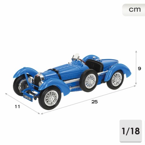Samochód Bburago GT Bugatti Type 59 1:18
