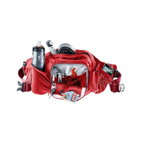 Saszetka na pasku Deuter Pulse 5 l Czerwony