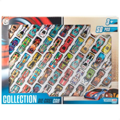 Zestaw Samochodów Speed & Go 7,5 x 2 x 3 cm (6 Sztuk)