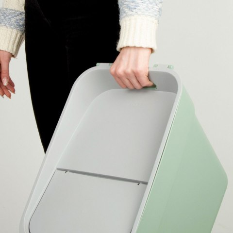 Kosz na śmieci Curver Kolor Zielony Plastikowy 20 L (6 Sztuk)