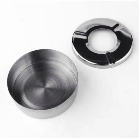 Popielniczka Confortime Stal 11 x 3 cm (24 Sztuk)