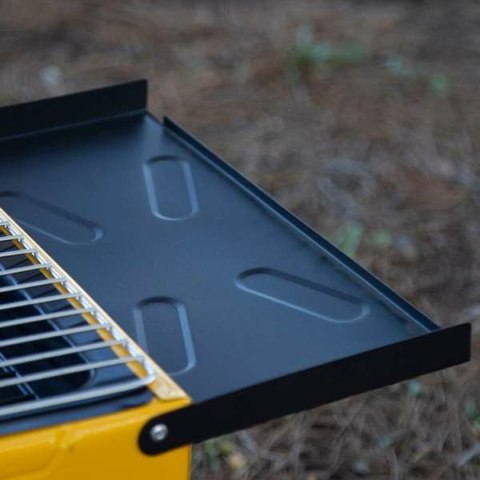 Przenośny grill Aktive Stal 89 x 33 x 33 cm Żółty