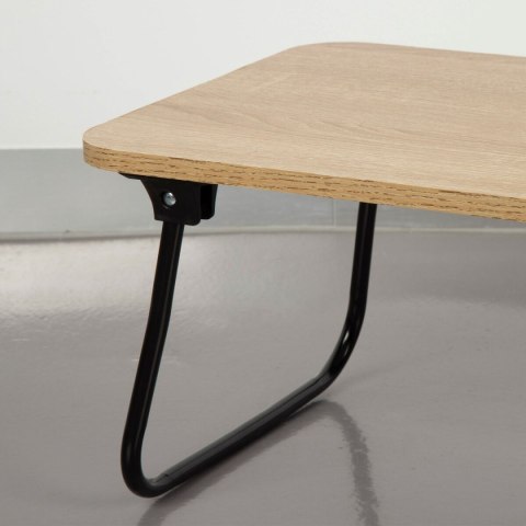 Taca Składana do Łóżka Max Home Drewno Stal Melamina 53 x 22 x 30 cm 2 Sztuk