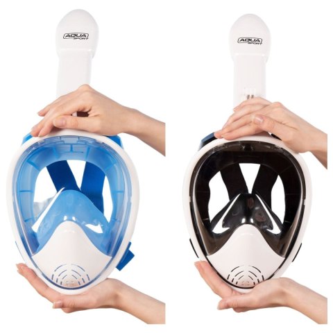 Maska do nurkowania z kamerą sportową AquaSport Niebieski Biały (4 Sztuk)