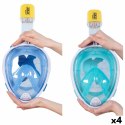 Maska do nurkowania z kamerą sportową AquaSport Niebieski Turkusowy (4 Sztuk)