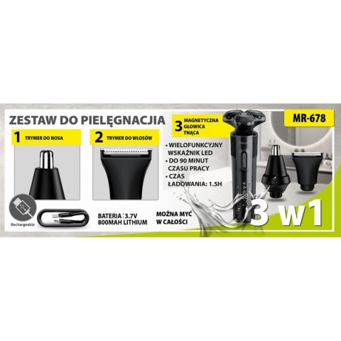 Maszynka do Włosów Feel Maestro MR-678 1 Części