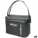 Przenośna Lodówka Aktive Czarny Poliester PEVA Foam 18 L 34 x 26 x 21 cm (6 Sztuk)