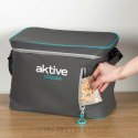Przenośna Lodówka Aktive Czarny Poliester PEVA Foam 18 L 34 x 26 x 21 cm (6 Sztuk)