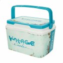 Usztywniana lodówka turystyczna Aktive Niebieski Plastikowy 5 L 28 x 19 x 21 cm (6 Sztuk)