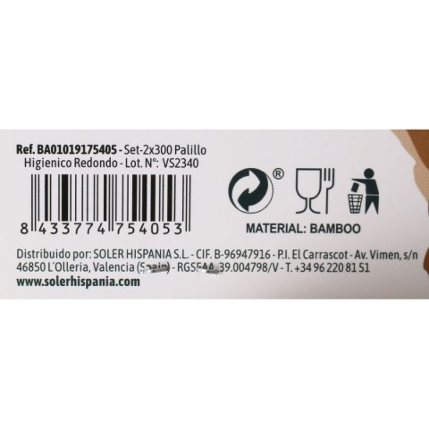 Wykałaczki Algon Set 600 Części (36 Sztuk)