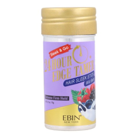 Lekki Wosk do Stylizacji Ebin New York Edge Sleek Wild Berry 75 g