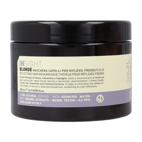 Maseczka do włosów farbowanych Insight Blonde Cold 500 ml