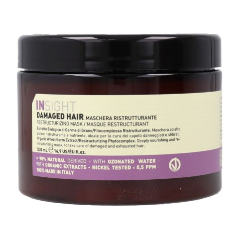 Naprawcza Odżywka do Włosów Insight Damaged Cabello 500 ml