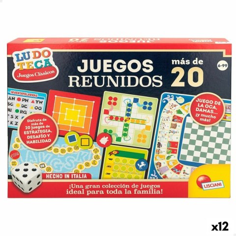 Gra Planszowa Lisciani Giochi Juegos reunidos 40 x 0,1 x 33 cm ES (12 Sztuk)