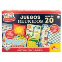 Gra Planszowa Lisciani Giochi Juegos reunidos 40 x 0,1 x 33 cm ES (12 Sztuk)